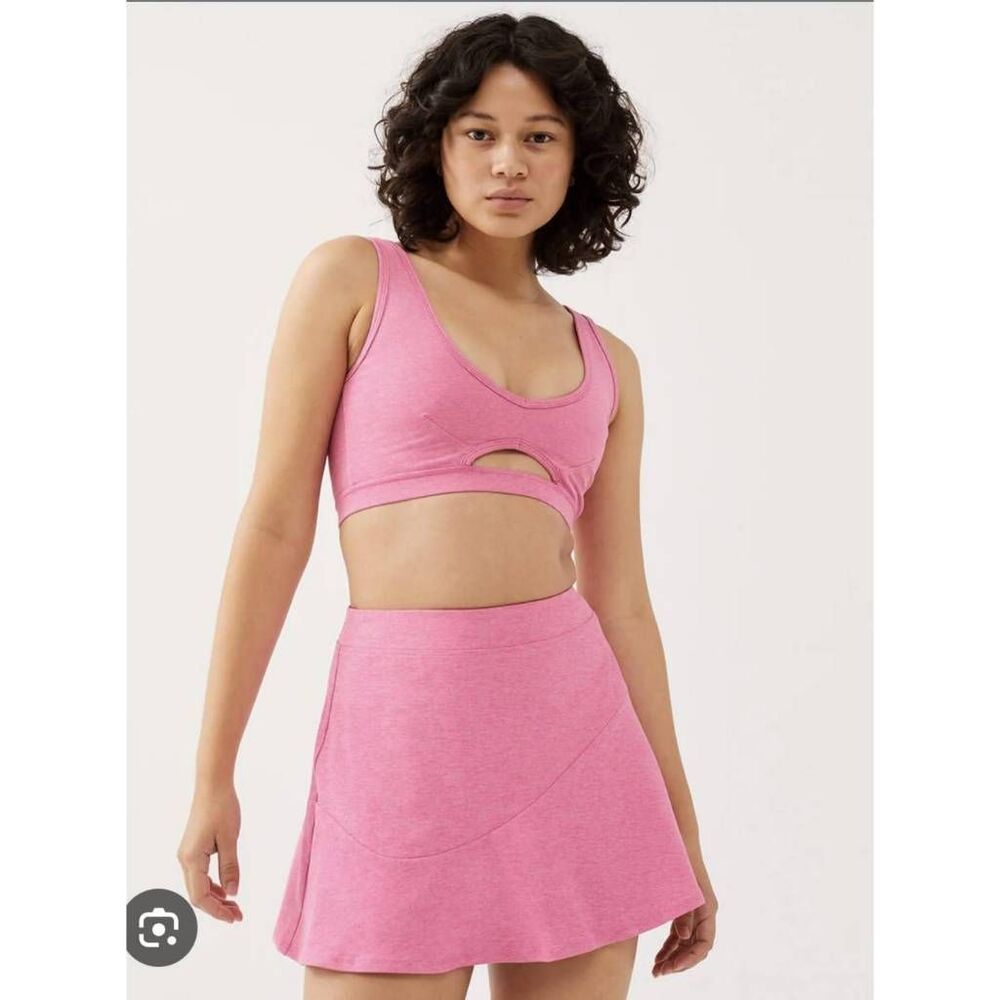 Outdoor Voices Par 3" Skort Skirt Women's Medium Bubblegum Pink Stretch Tennis G